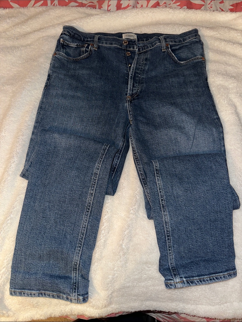 Citizens Of Humanity Women's High-Rise Dark Blue Denim Jeans